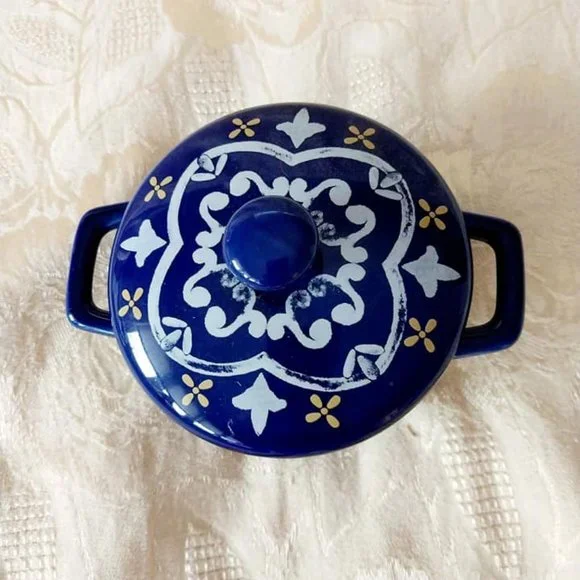 Martha Stewart Collection 1 Cocottes Small Ramekin La Dolce Vita Ceramic - Picture 5 of 8